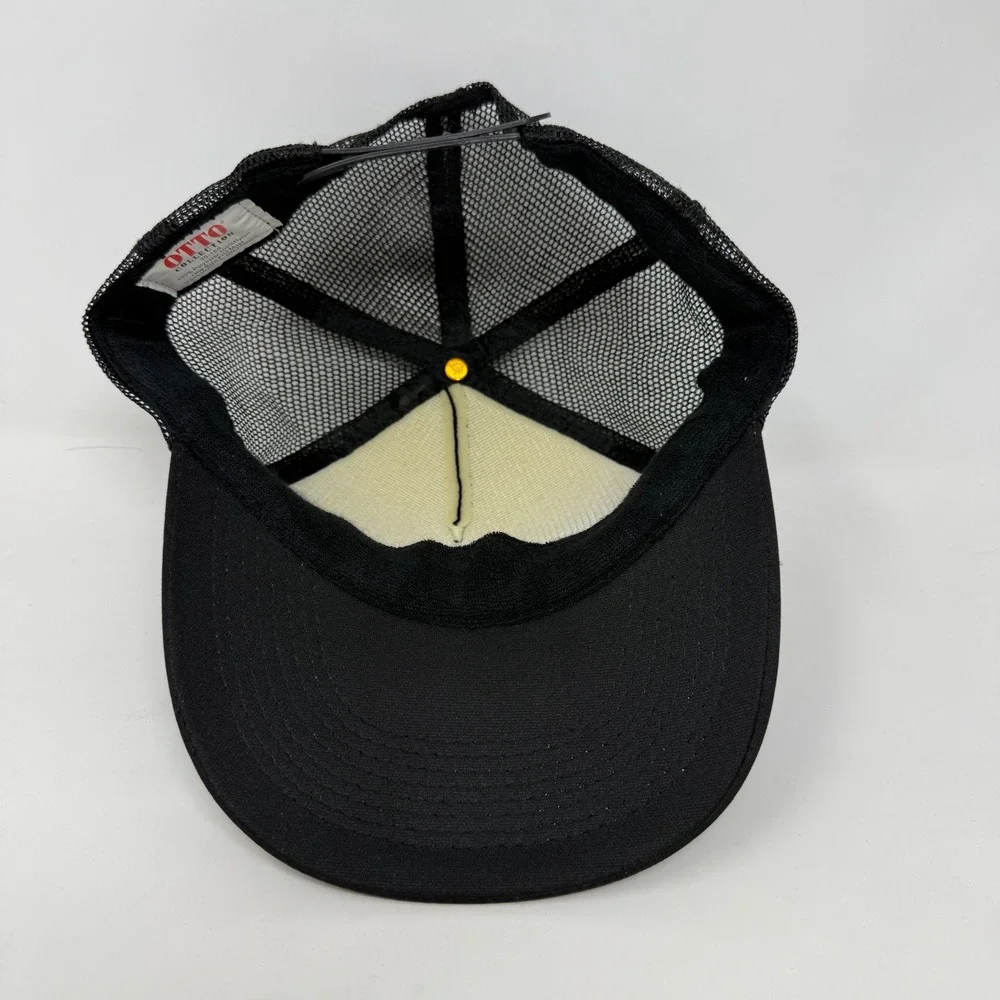 Skyline Tavern Portland Oregon Trucker Hat Black White Snapback Cap Otto OSFM
